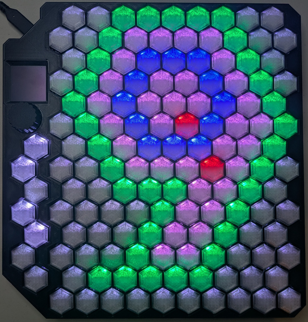 HexBoard with Syntoniq Logo